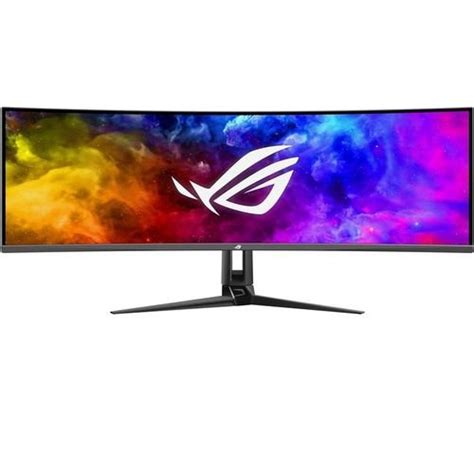 ASUS ROG Swift 49” Curved QD-OLED Gaming Monitor (PG49WCD)|Dual QHD 32:9 (5120x1440); 144Hz 0.03ms|G-SYNC Compatible|Smart-KVM|9